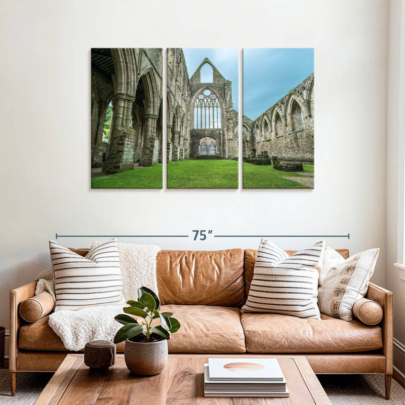 Église abbatiale Nicci Tintern, H 36 po x l 57 po