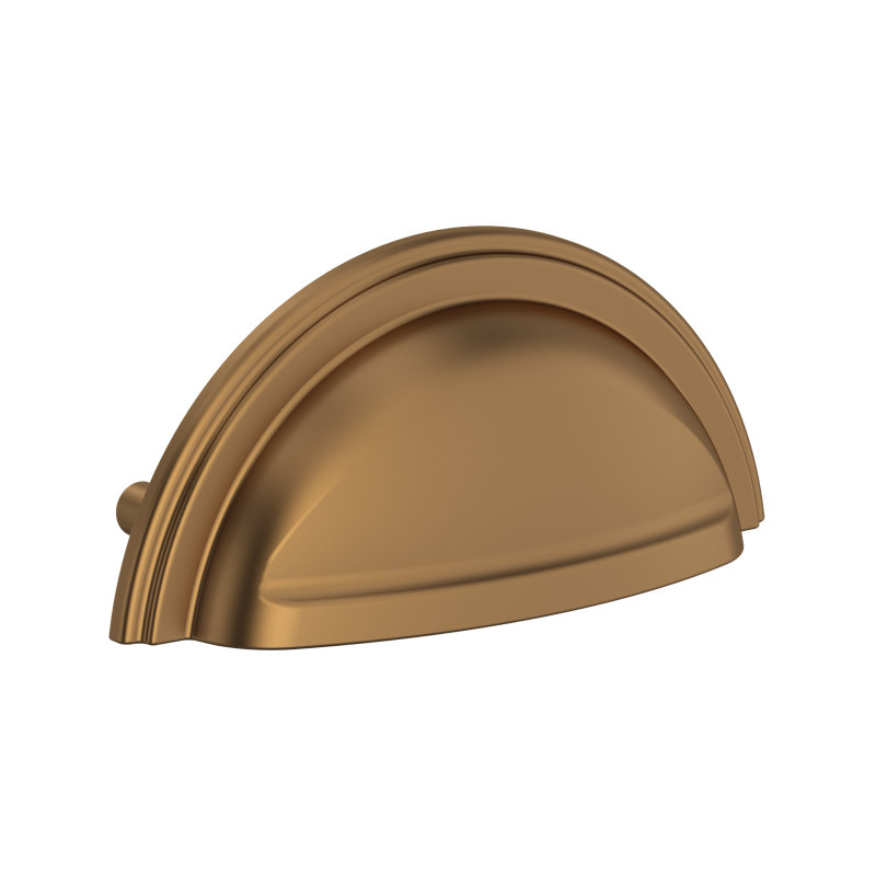 Perrin & Rowe Shell Drawer Pull Handles, English Bronze
