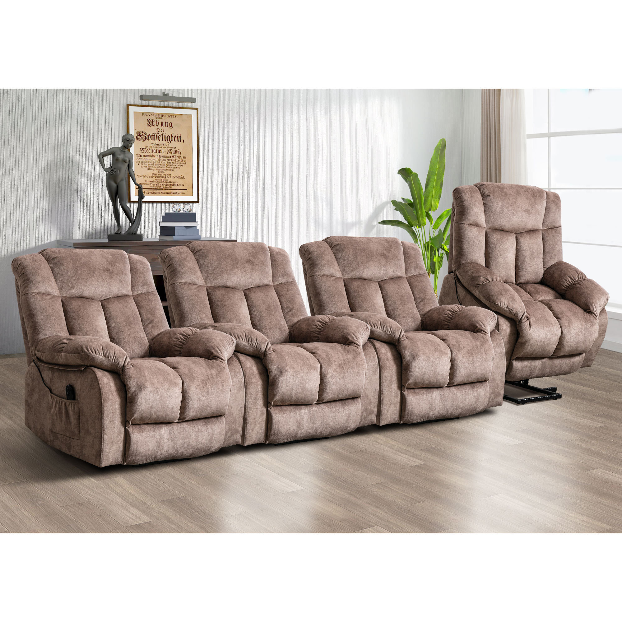 Home theater best sale individual seating