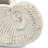Textured Beige Finish Sand And Cement Shell Planter For Herbs Adding A Relaxed Feeling To Your Bedroom 11.5X6.7X7.7 Inches In Form With Neutral Colorway Trailing Plant Arrangements-1750160113