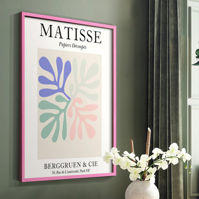 Matisse Div, reproduction encadrée - bois massif