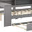 Modern Upholstered Headboard Bed Featuring Built-In Desk And LED Lighting-1722135801