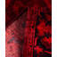 Overdyed Hand-Knotted Wool Modern-Contemporary Red Area Rug 3' 3" x 5' 5"