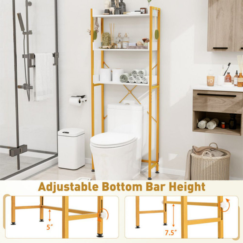Rangement pour salle de bain Verplanck, Blanc