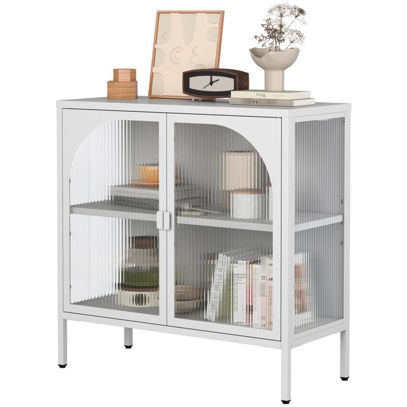 Buffet en métal, Blanc