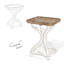 Plaisance Side Table with Storage