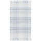 Cay Plaid Handmade Flatweave Recycled P.E.T. Area Rug in Blue/White