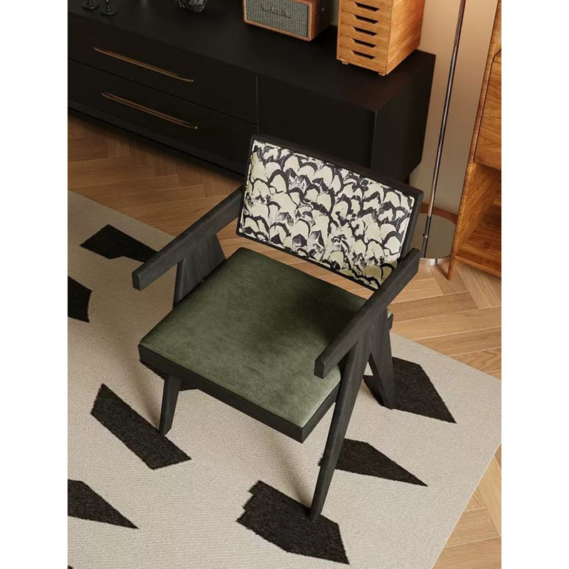 Chatoya Chanidi Dining Chair, Green, Black