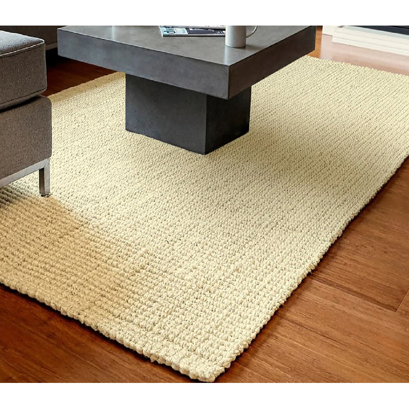 Tapis rectangulaire en jute / sisal Albo, Rectangle 2 pi x 3 pi