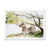 White Closed Corner Frame Canvas