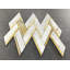 Metal Herringbone Mosaic Wall & Floor Tile