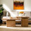 Table basse carrée Timeless Elegance facile à entretenir-2049746317
