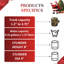 Support d'arbre de Noël naturel