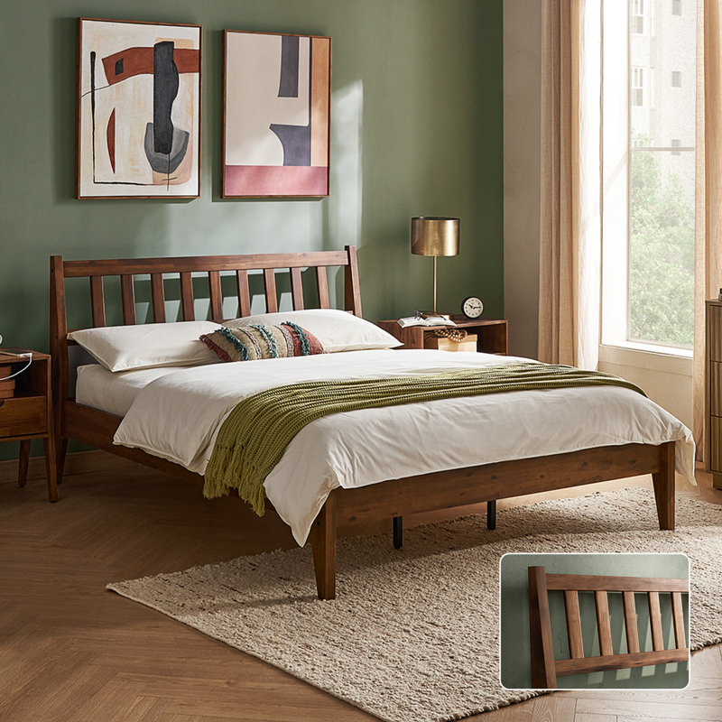 Wyndsor Solid Wood Slat Bed