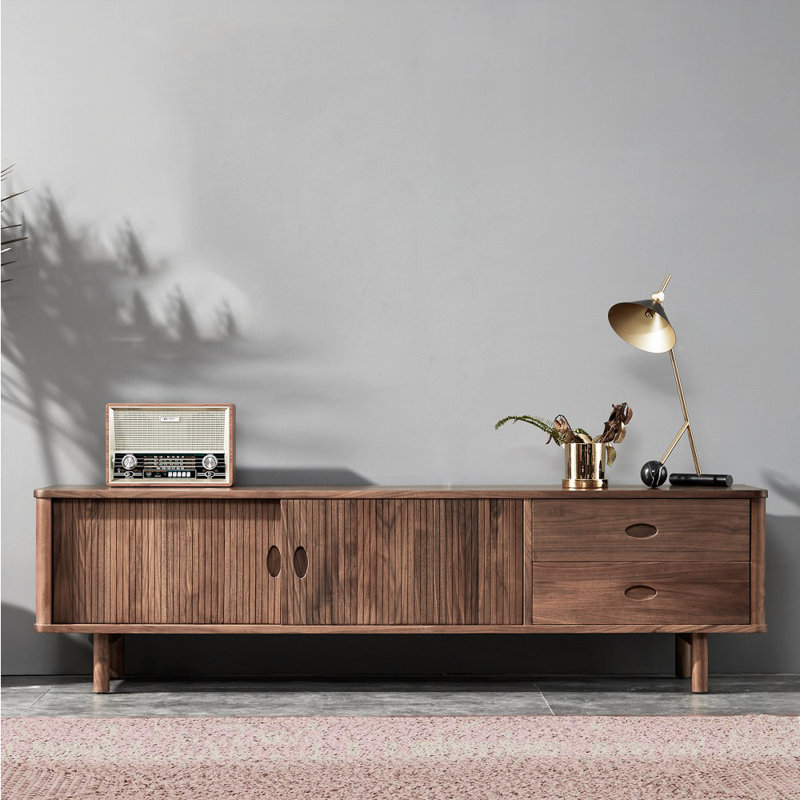 Meuble télé en bois massif