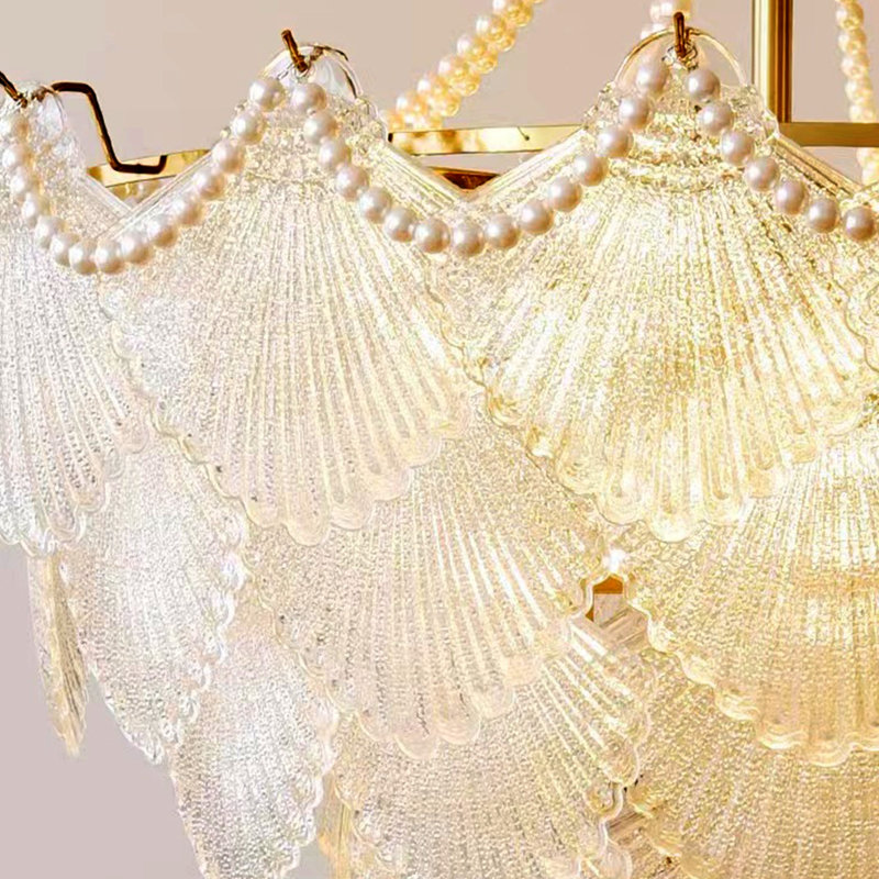 Minisink 8 - Light Iron Dimmable Tiered Chandelier