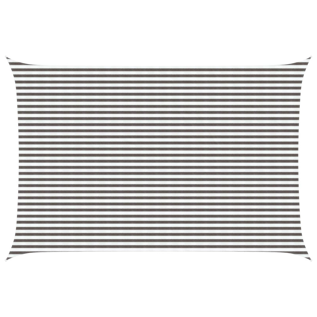 Vidaxl Sunshade Sail Canopy Screen Balcony Awning Canopy HDPE Rectangular