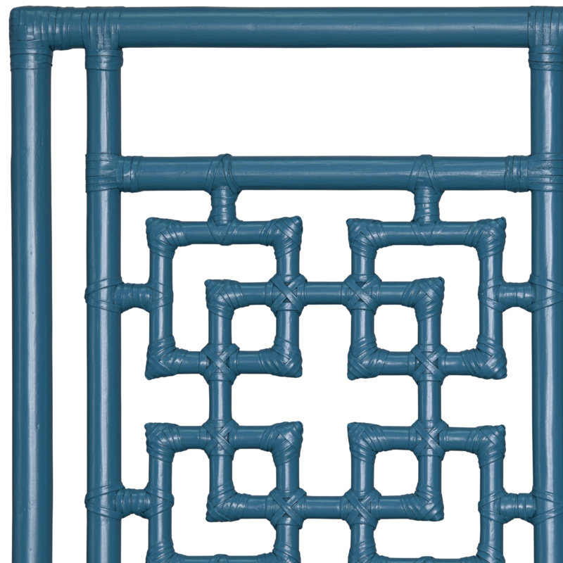 Palm Springs Open-Frame Headboard, Pacific Blue, Twin