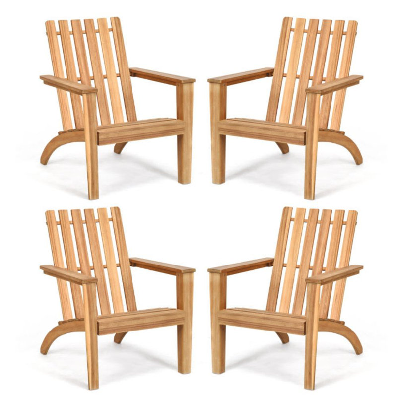Fauteuil Adirondack, Naturel