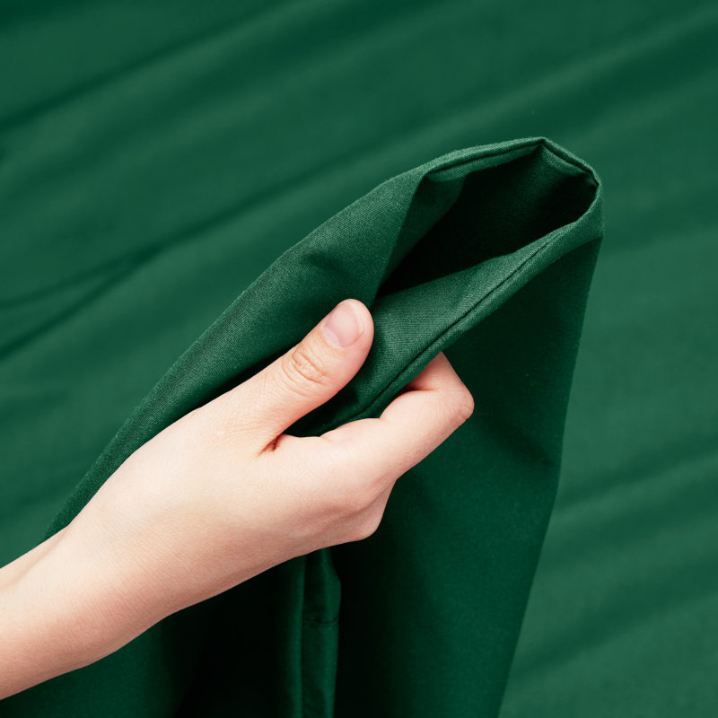 Microfiber Sheet Set, Twin XL, Hunter Green