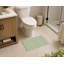 Tapis de toilette rectangulaire antidérapant à carreaux