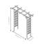 Mercia Flat Top Garden Arch