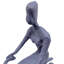 Alaya BICYCLE MAN Iron Figurine 19cm-92166297
