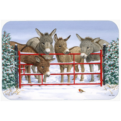 Planche à découper en verre caroline Donkeys