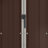 Vidaxl Garden Shed 45.7"X17.7"X68.9" Galvanized Steel-110584084