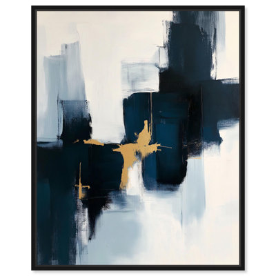 Abstract Tides Blue Abstracts by Art Remedy