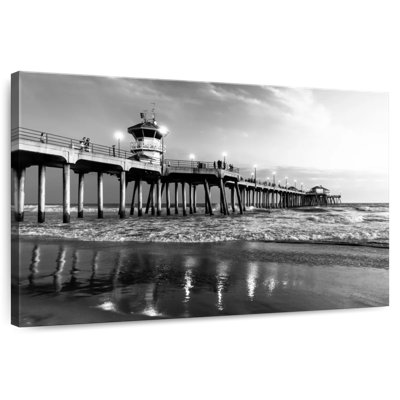 Black california - huntington beach pier i Aletra