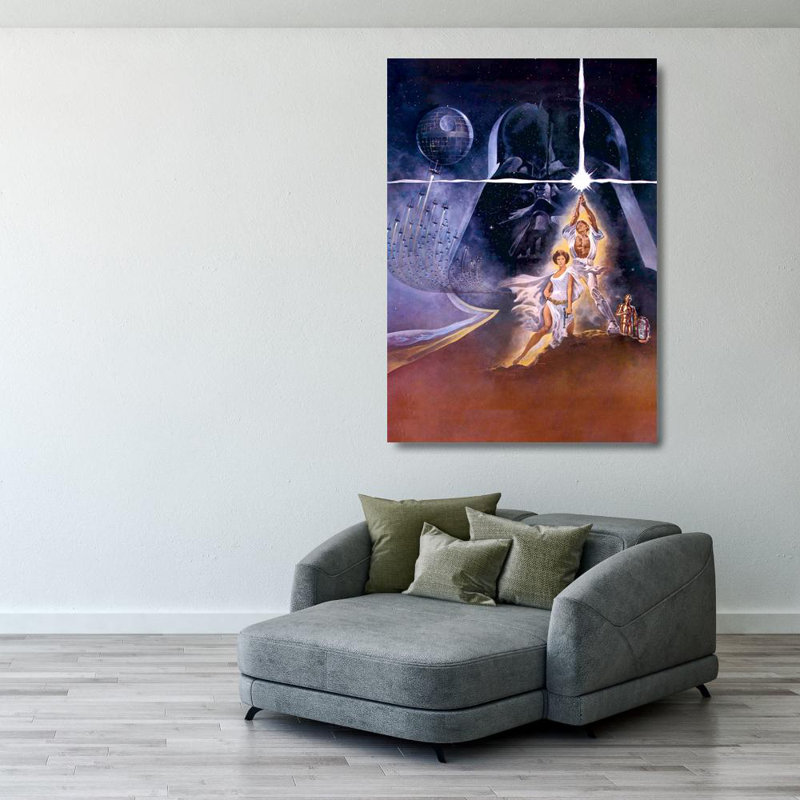 Star Wars A New Hope, H 40 po x l 28 po