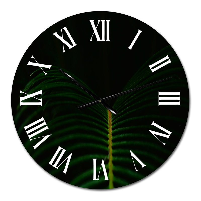 Horloge murale tropicale, Petit
