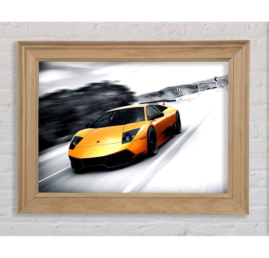 Lamborghini Murcielago LP 670-4 - Bilderrahmen Kunstdrucke