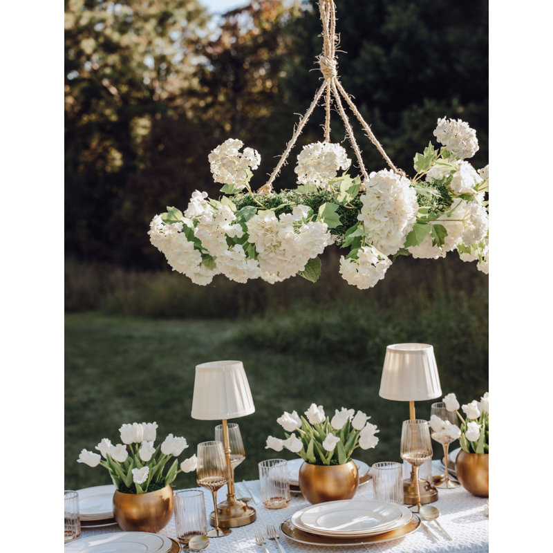 Jasmira Round Garden Chandelier