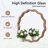 Wavy Round Wall Mirror