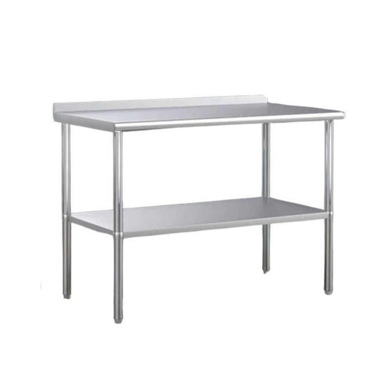 Sweeny Stainless Steel Top Height-Adjustable Workbench, 35.40" H x 48" W x 24" D