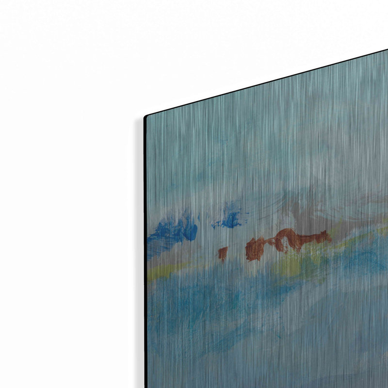 «Sea Breeze Landscape I» par Christina Long, H 12 po x l 24 po