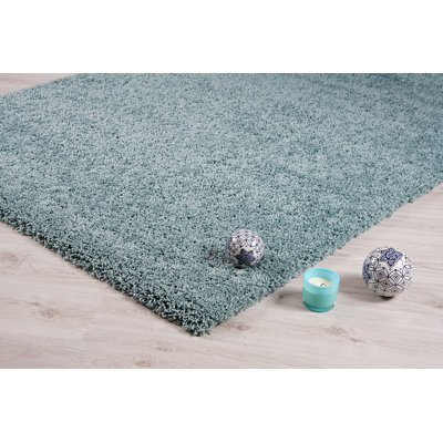 Fintan Solid Colour Jute / Sisal Shag Area Rug