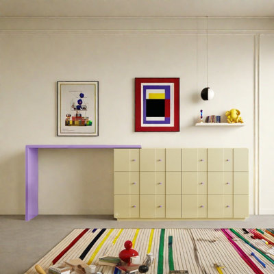 Minimalist Retractable Dresser