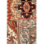 Oriental Area Rug in Rust-1362041293