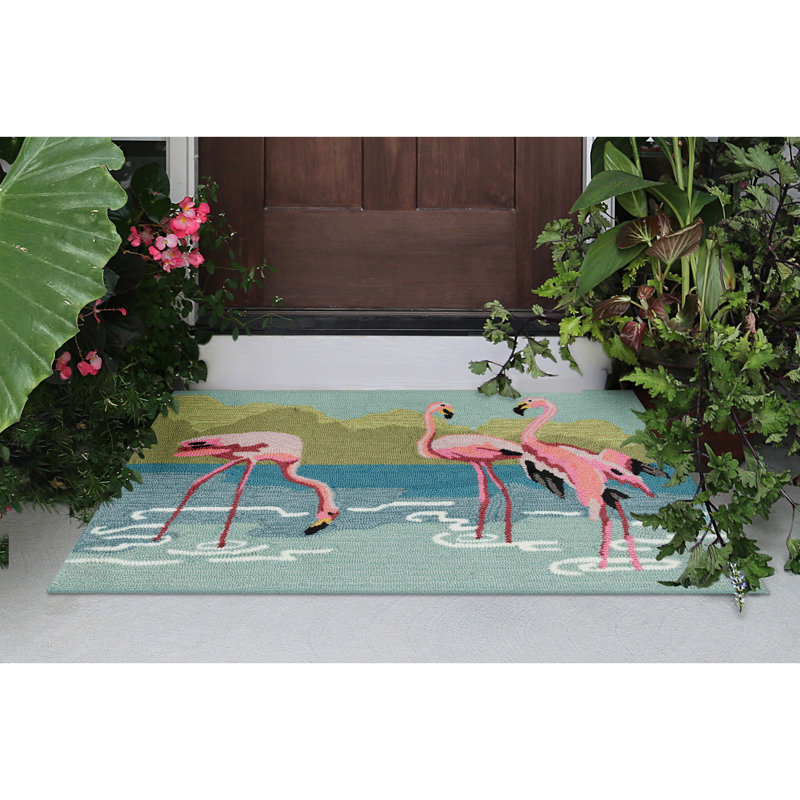 Tapis d'intérieur / extérieur Frontporch, Rectangle 2 pi 6 po x 4 pi