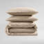 Calvin Klein Washed Percale Cotton Solid Comforter Set-1278333974-1278333995