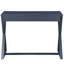 Console rectangulaire à finition gris anthracite