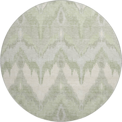 Premium Machine Washable Prisco Aloe Rug