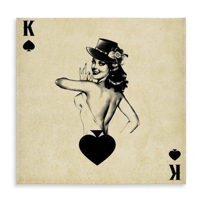 King of Spades Tablecloth | Man Cave Decor | Indoor/Outdoor