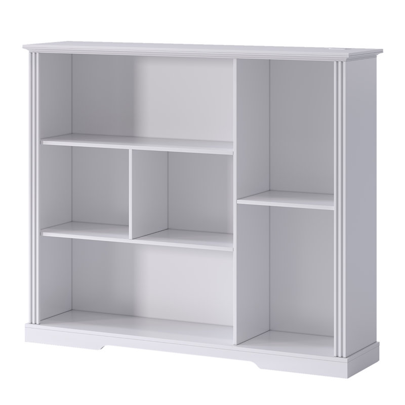 101.6cm H x 120cm W Bookcase, White