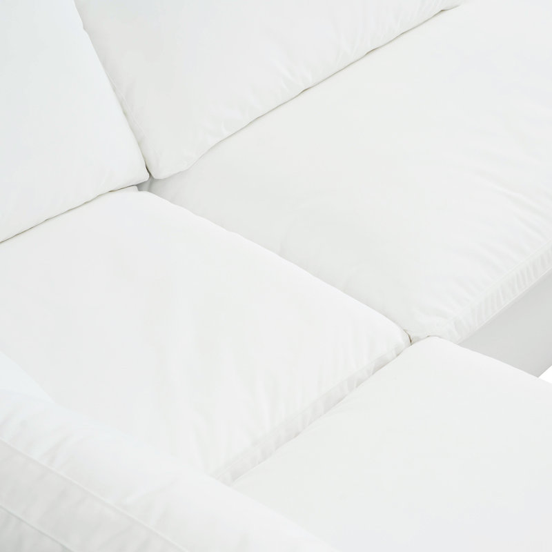Miles Outdoor 8 - Seat Patio Sectional, White