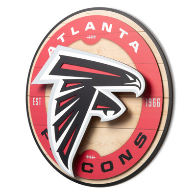 NFL Atlanta Falcons 3DX Circle Wall Art