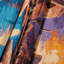 Tapisserie murale «Desert Oasis 104» Southwestern-133635598
